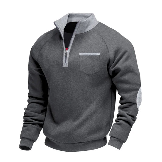 Sudadera Atlas con cremallera de un cuarto de Avenor Wear