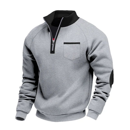 Sudadera Atlas con cremallera de un cuarto de Avenor Wear