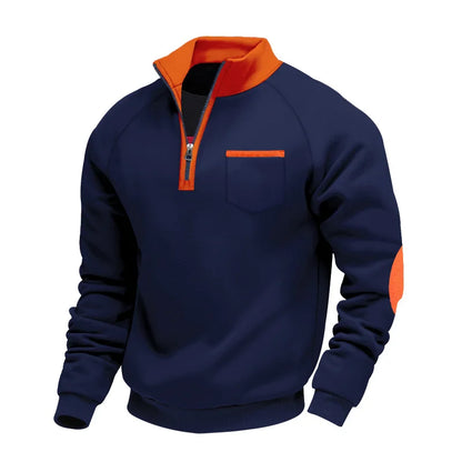 Sudadera Atlas con cremallera de un cuarto de Avenor Wear