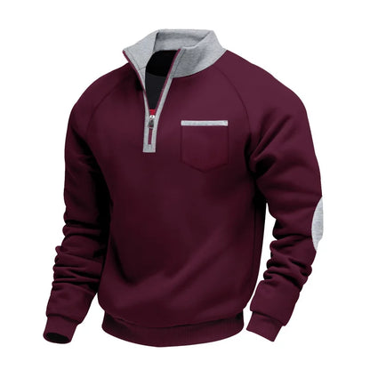 Sudadera Atlas con cremallera de un cuarto de Avenor Wear