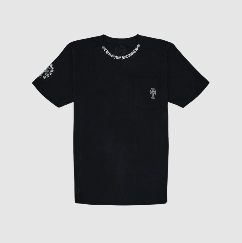 Chrome Neck Logo T-Shirt