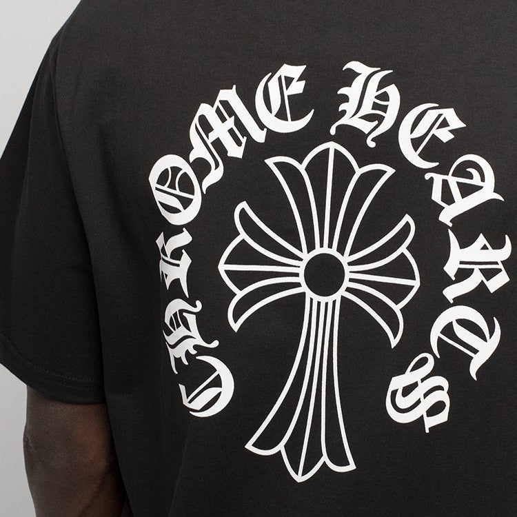 Chrome Neck Logo T-Shirt