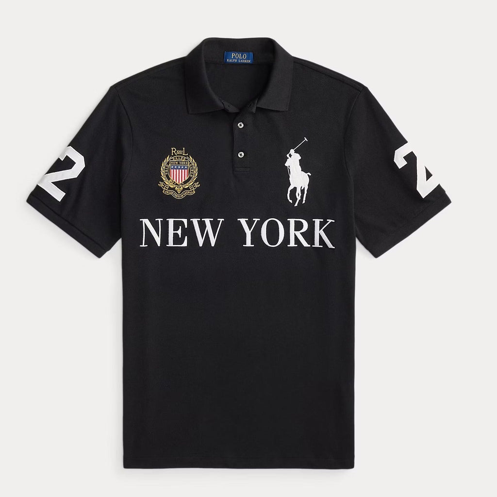 Classic Fit New York Mesh Polo Shirt